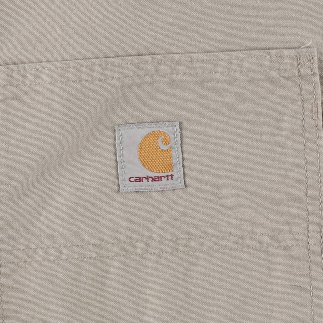 Carhartt Original Fit Duck Painter Shorts, Men's Size 34 cotton gray type Vintage Second Hand