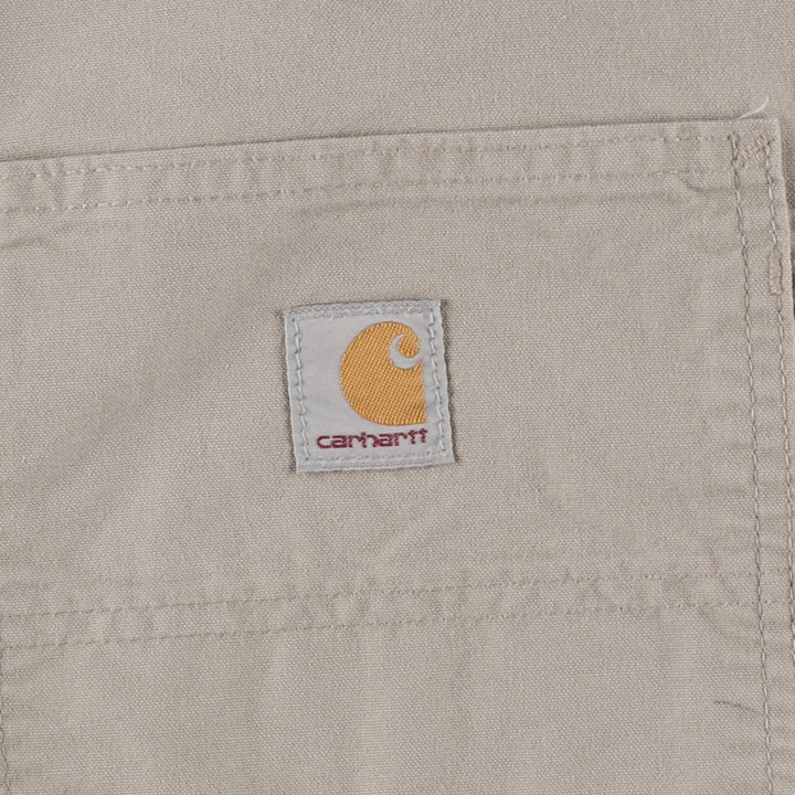 Carhartt Original Fit Duck Painter Shorts, Men's Size 34 cotton gray type Vintage Second Hand