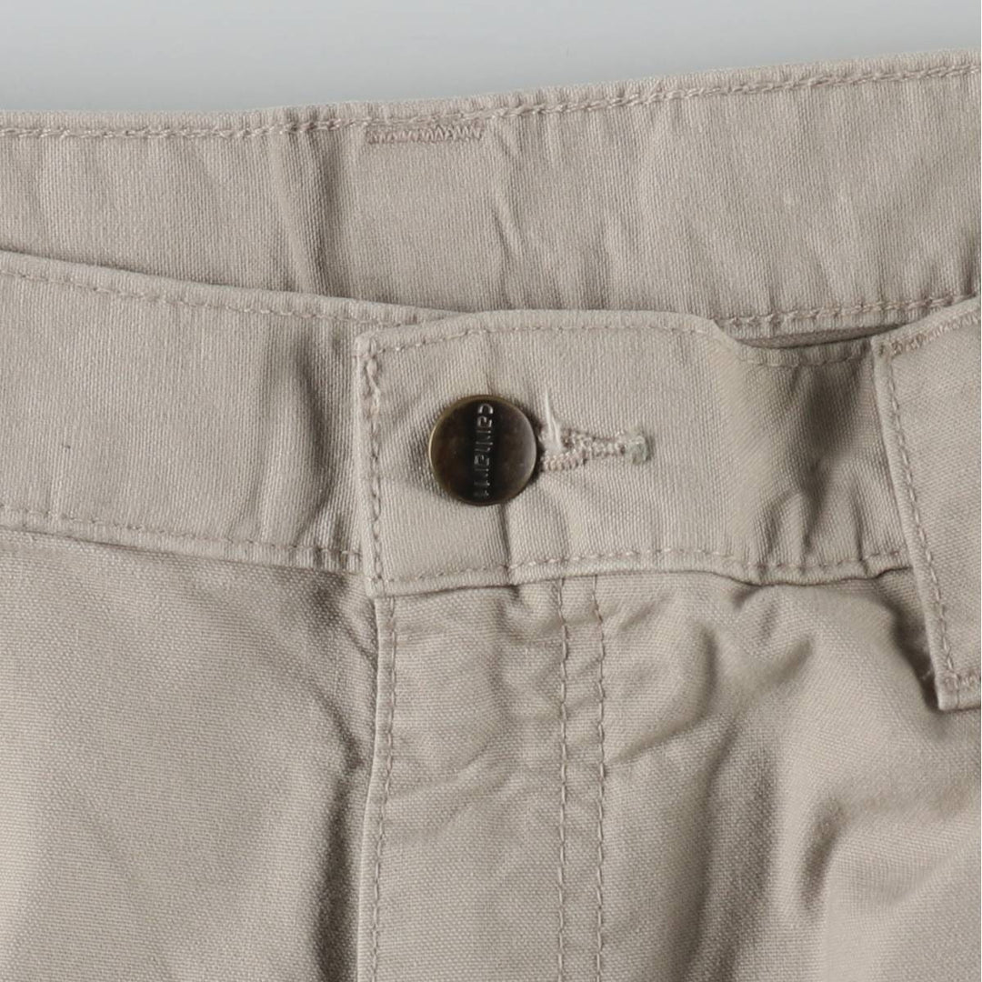 Carhartt Original Fit Duck Painter Shorts, Men's Size 34 cotton gray type Vintage Second Hand