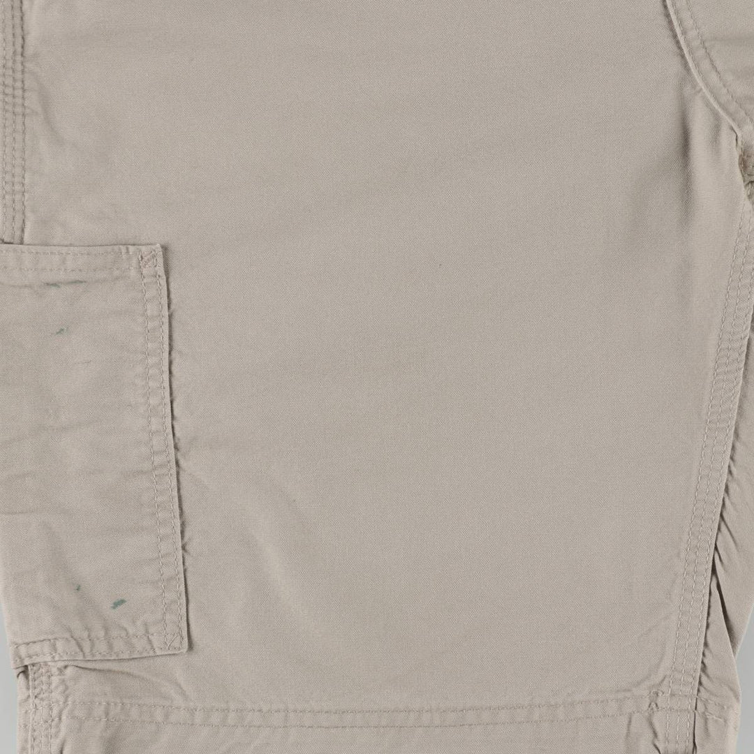 Carhartt Original Fit Duck Painter Shorts, Men's Size 34 cotton gray type Vintage Second Hand