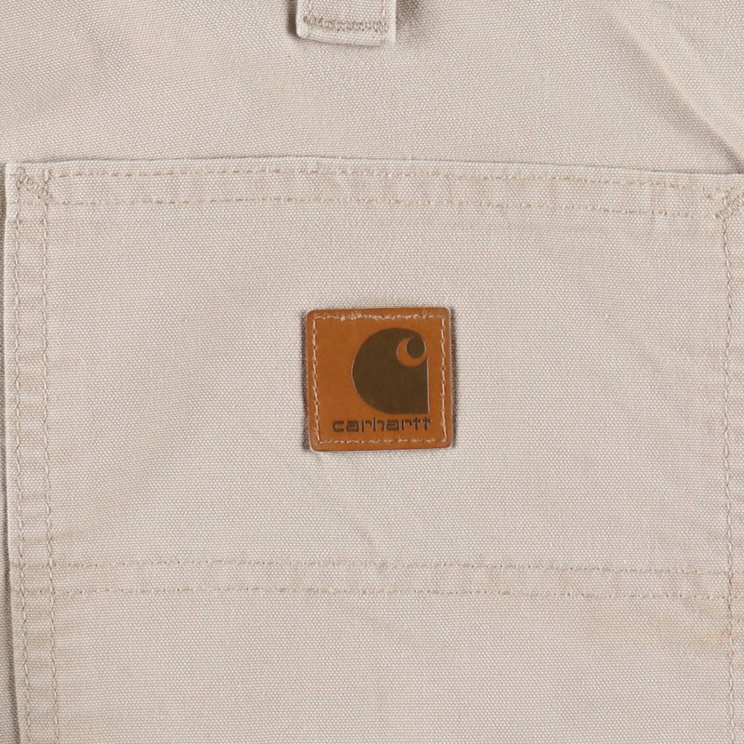 Carhartt Original Fit Duck Painter Shorts, Men's Size 34 cotton Beige type Vintage Second Hand