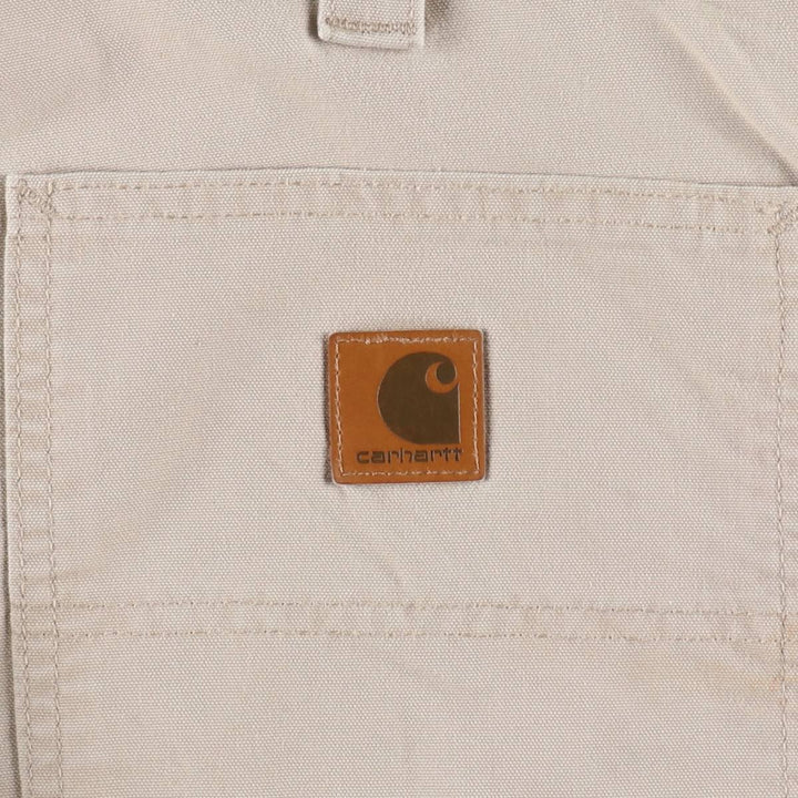 Carhartt Original Fit Duck Painter Shorts, Men's Size 34 cotton Beige type Vintage Second Hand