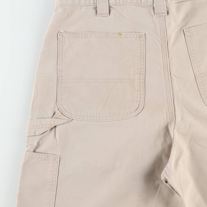 Carhartt Original Fit Duck Painter Shorts, Men's Size 34 cotton Beige type Vintage Second Hand
