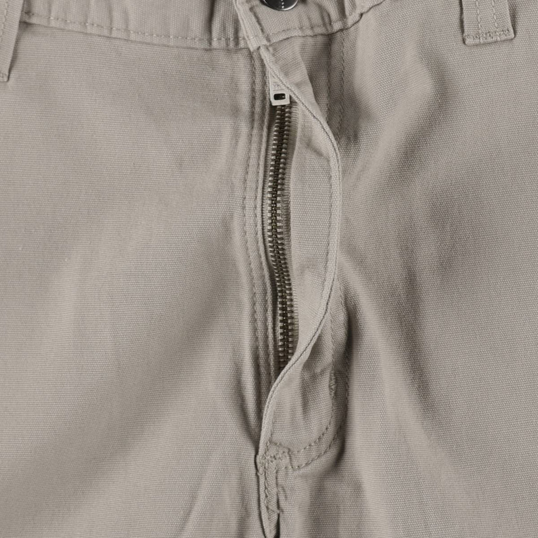 Carhartt Relaxed Fit Duck Canvas Work Shorts (Men's W37 equivalent) cotton Beige type Vintage Second Hand
