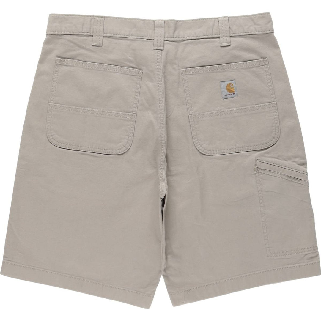 Carhartt Relaxed Fit Duck Work Shorts, Men's Size 36 cotton gray type Vintage Second Hand