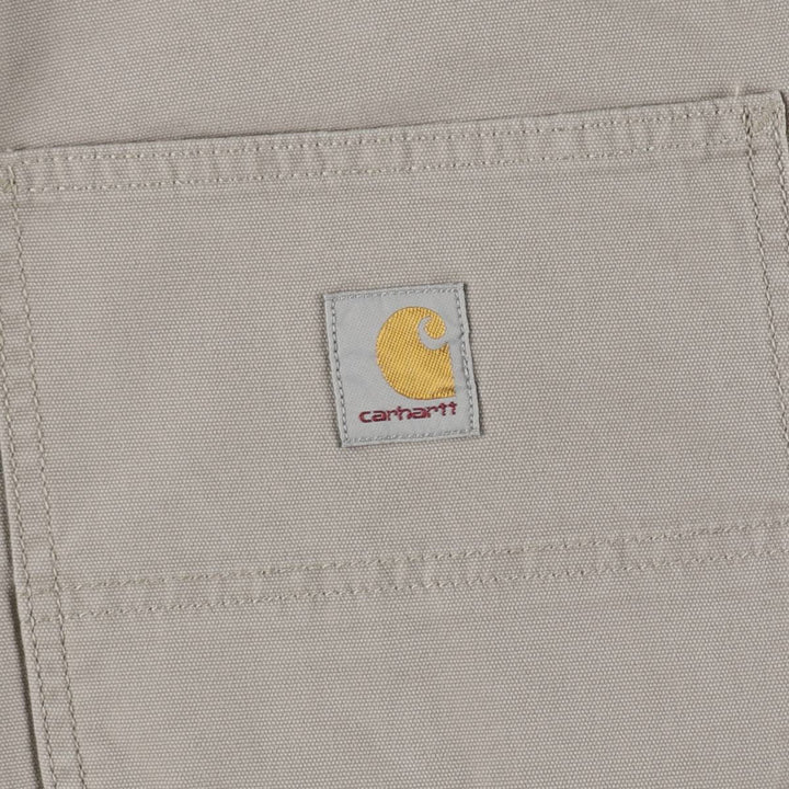 Carhartt Relaxed Fit Duck Work Shorts, Men's Size 36 cotton gray type Vintage Second Hand