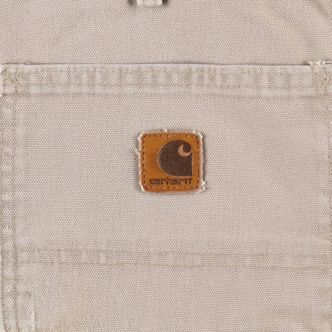 00'S Carhartt Duck Painter Shorts, Men's W36 cotton Beige type Vintage Second Hand