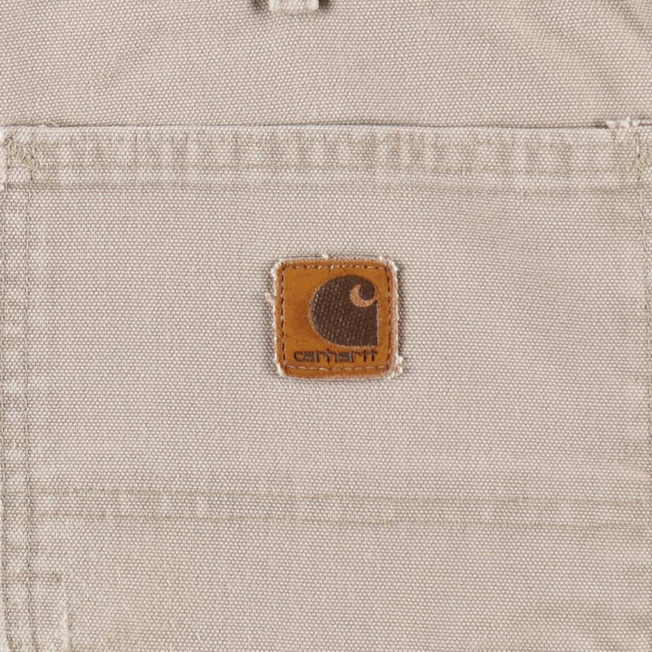 00'S Carhartt Duck Painter Shorts, Men's W36 cotton Beige type Vintage Second Hand