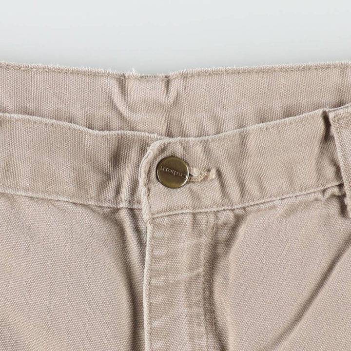 00'S Carhartt Duck Painter Shorts, Men's W36 cotton Beige type Vintage Second Hand