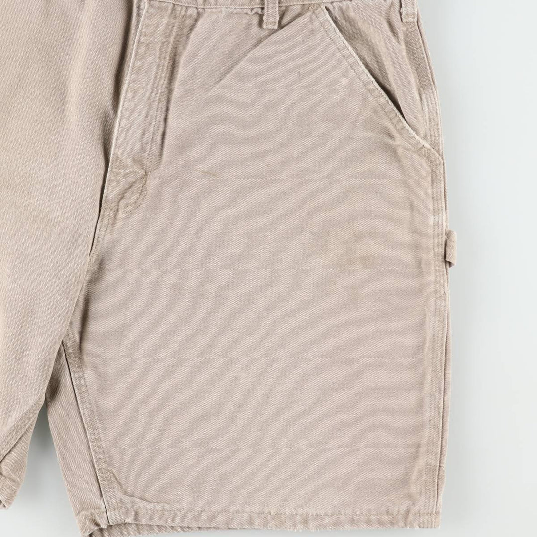 00'S Carhartt Duck Painter Shorts, Men's W36 cotton Beige type Vintage Second Hand