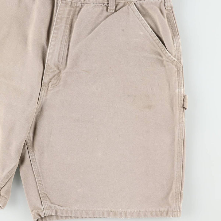00'S Carhartt Duck Painter Shorts, Men's W36 cotton Beige type Vintage Second Hand