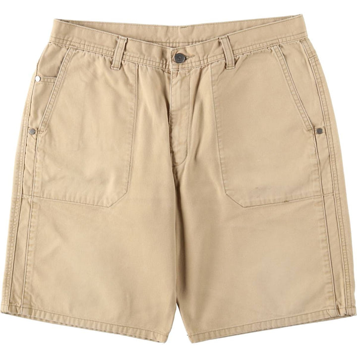 2000'S Patagonia Organic Cotton Shop Shorts 57350S7 Duck Canvas Shorts Men's W33 equivalent Organic cotton Beige type Vintage Second Hand