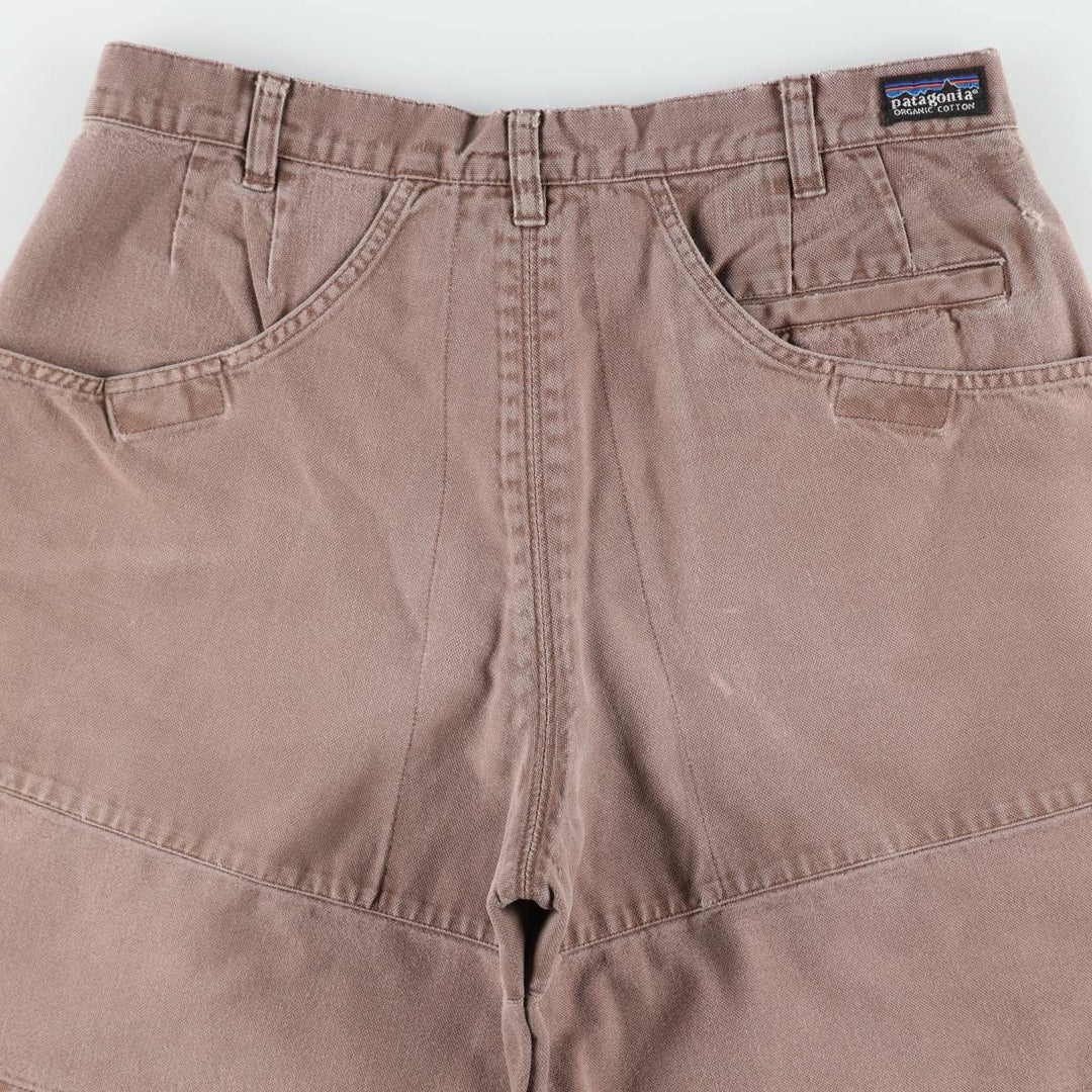 2000'S Patagonia Organic Cotton Stand-Up Shorts 57216S8 Duck Canvas Shorts Men's W33 equivalent Organic cotton brown type Vintage Second Hand