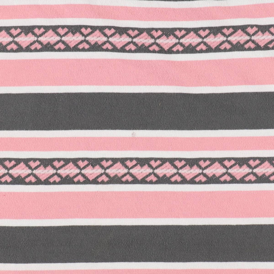 Levi's Multi-stripe Short-Sleeve Striped T-Shirt, Men's Size XL (approx.) cotton pink type Vintage Second Hand
