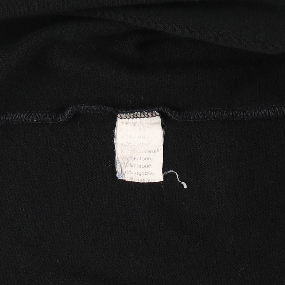 Lacoste LACOSTE Piqué Short-Sleeve T-Shirt with One-Point Logo, Size 8 (Men's XXL equivalent) cotton black type Vintage Second Hand