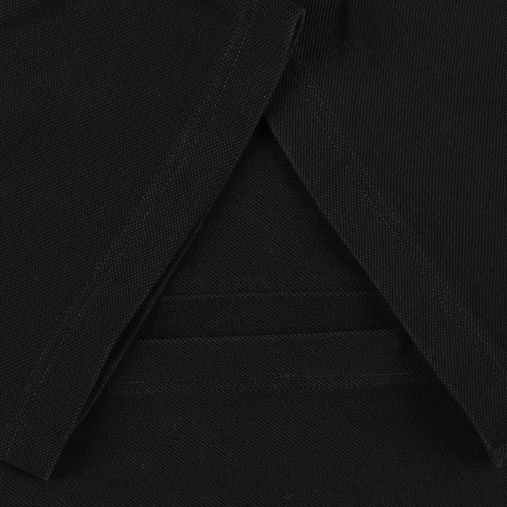Lacoste LACOSTE Piqué Short-Sleeve T-Shirt with One-Point Logo, Size 8 (Men's XXL equivalent) cotton black type Vintage Second Hand