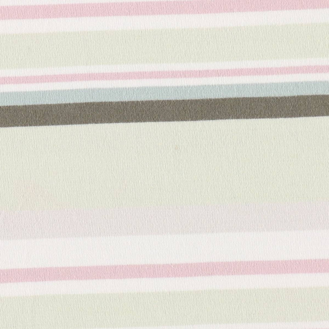 Levi's STANDARD Multi-stripe Short-Sleeve Striped T-Shirt, Men's Size M (approx.) cotton green type yellow green Vintage Second Hand