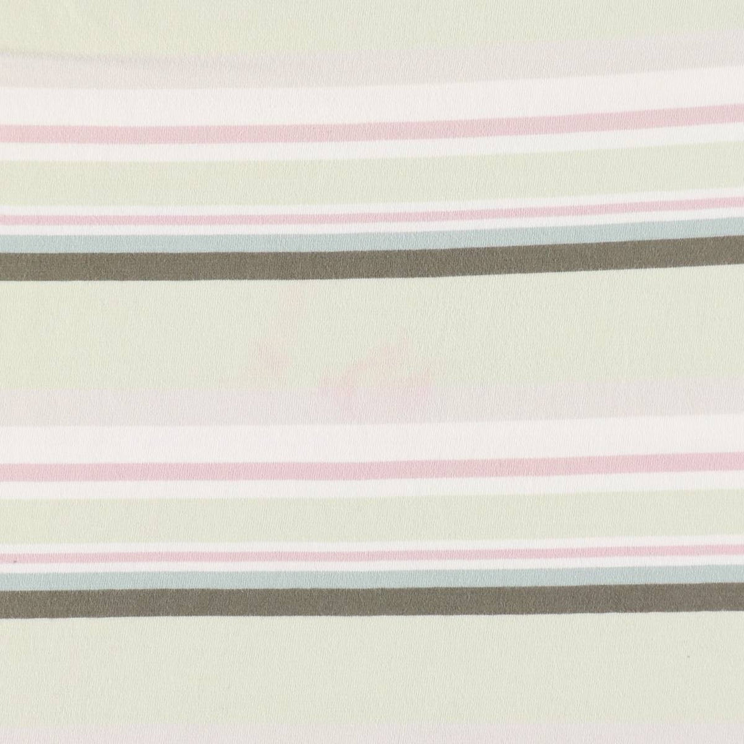 Levi's STANDARD Multi-stripe Short-Sleeve Striped T-Shirt, Men's Size M (approx.) cotton green type yellow green Vintage Second Hand