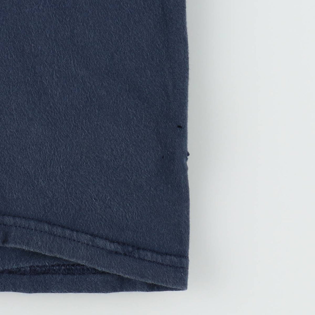 Columbia Short-Sleeve Printed T-Shirt, Men's Size L (approx.) cotton navy blue type Vintage Second Hand