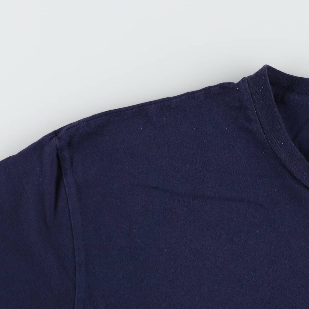 Ralph Lauren POLO by Ralph Lauren short-sleeved printed T-shirt, men's size XL cotton navy blue type Vintage Second Hand
