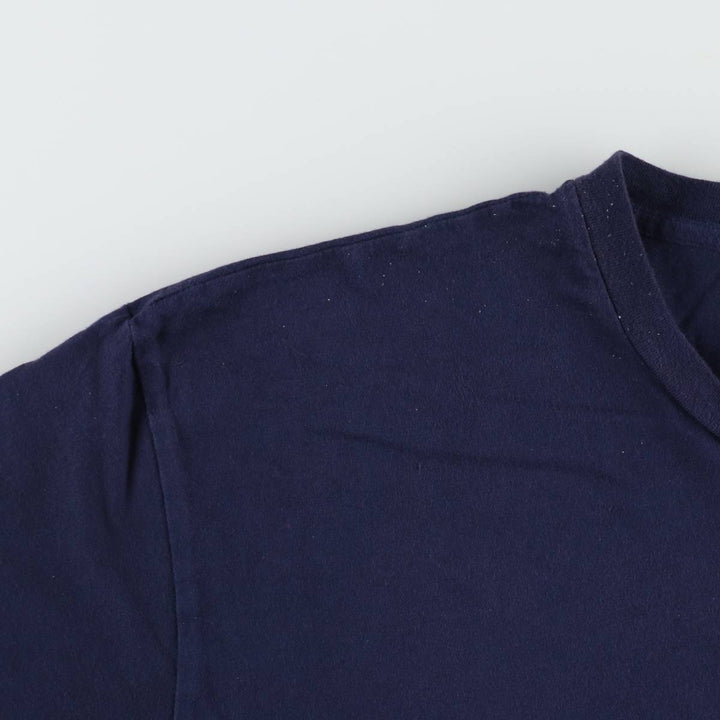 Ralph Lauren POLO by Ralph Lauren short-sleeved printed T-shirt, men's size XL cotton navy blue type Vintage Second Hand