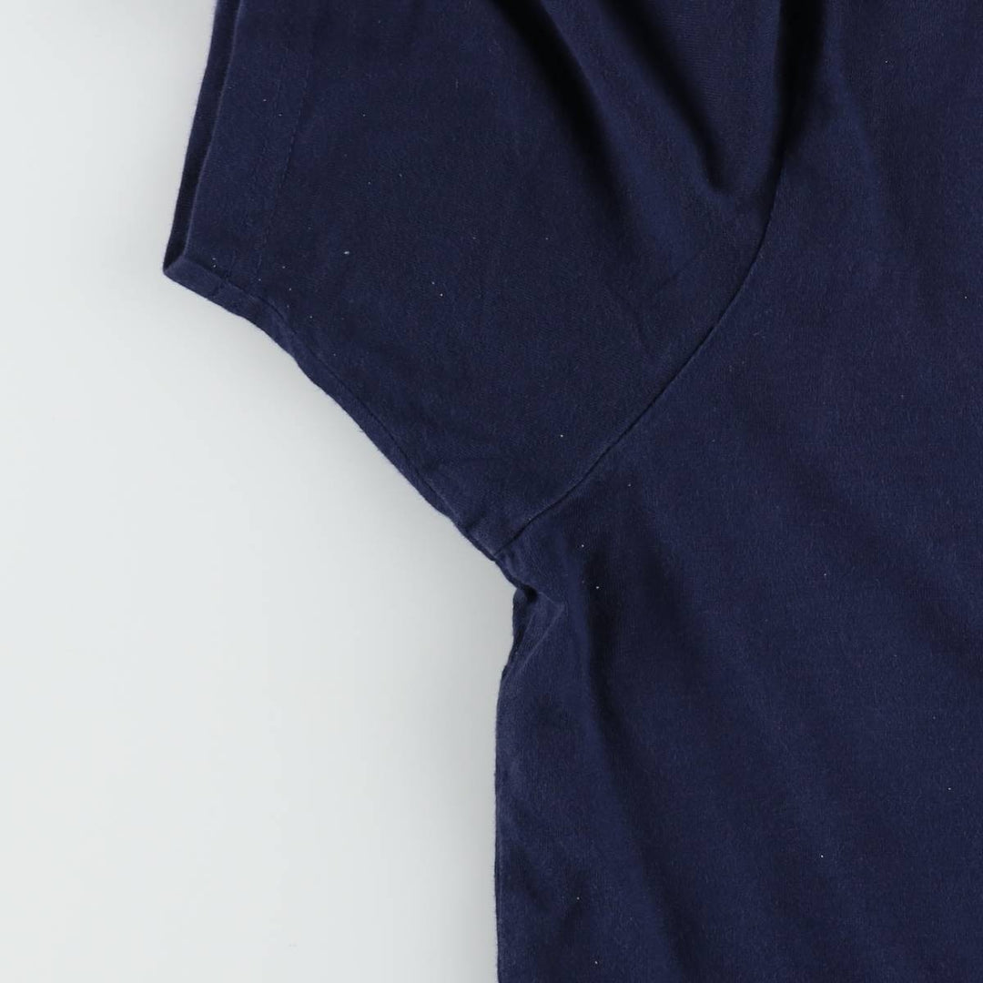 Ralph Lauren POLO by Ralph Lauren short-sleeved printed T-shirt, men's size XL cotton navy blue type Vintage Second Hand