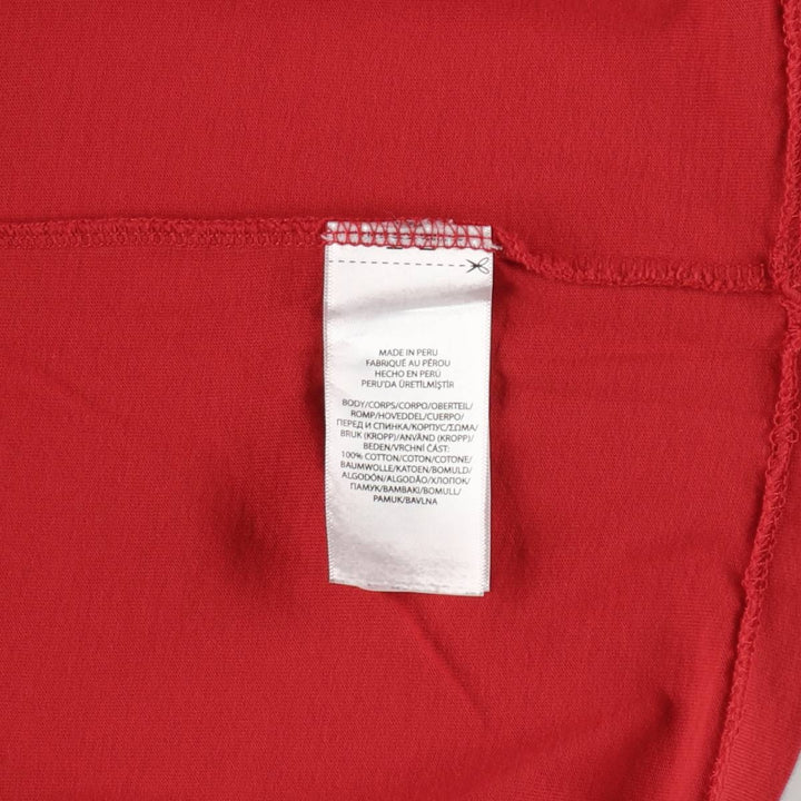 Ralph Lauren POLO RALPH LAUREN Short Sleeve Logo T-Shirt Men's M cotton red type Vintage Second Hand