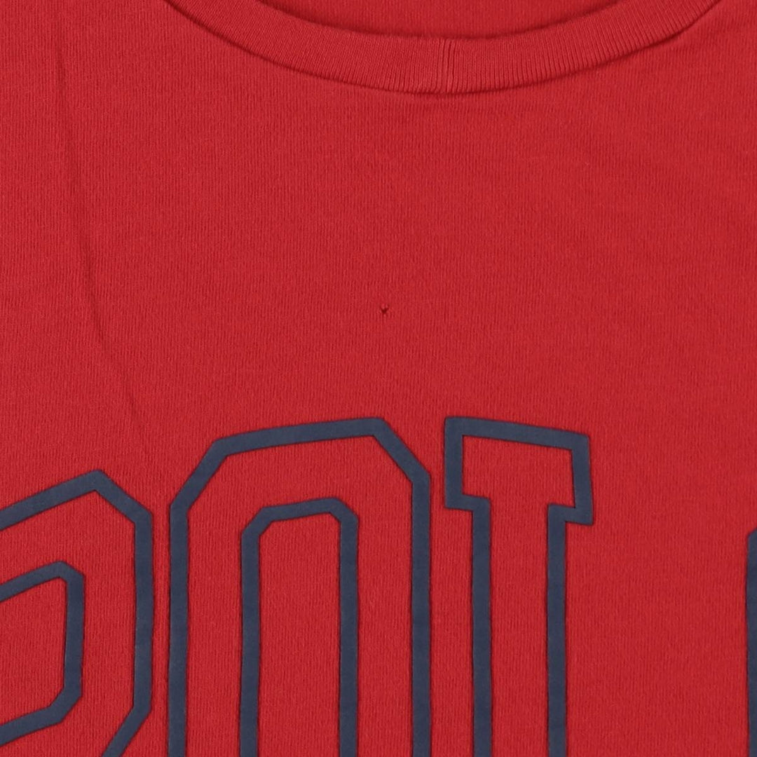 Ralph Lauren POLO RALPH LAUREN Short Sleeve Logo T-Shirt Men's M cotton red type Vintage Second Hand