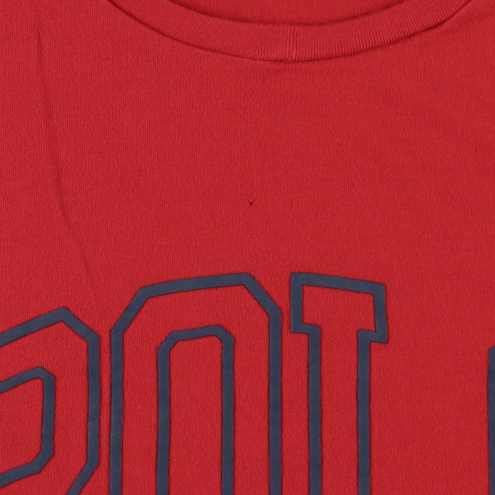 Ralph Lauren POLO RALPH LAUREN Short Sleeve Logo T-Shirt Men's M cotton red type Vintage Second Hand