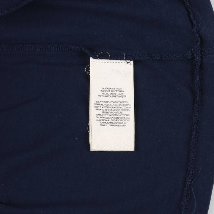 Ralph Lauren POLO RALPH LAUREN Short-Sleeve Printed T-Shirt, Men's Size S (approx.) cotton navy blue type Vintage Second Hand