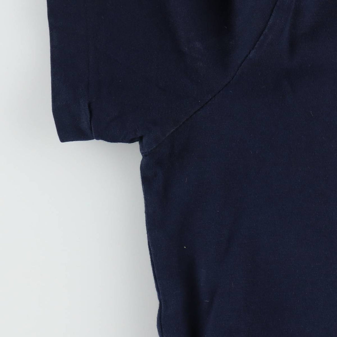 Ralph Lauren POLO RALPH LAUREN Short-Sleeve Printed T-Shirt, Men's Size S (approx.) cotton navy blue type Vintage Second Hand