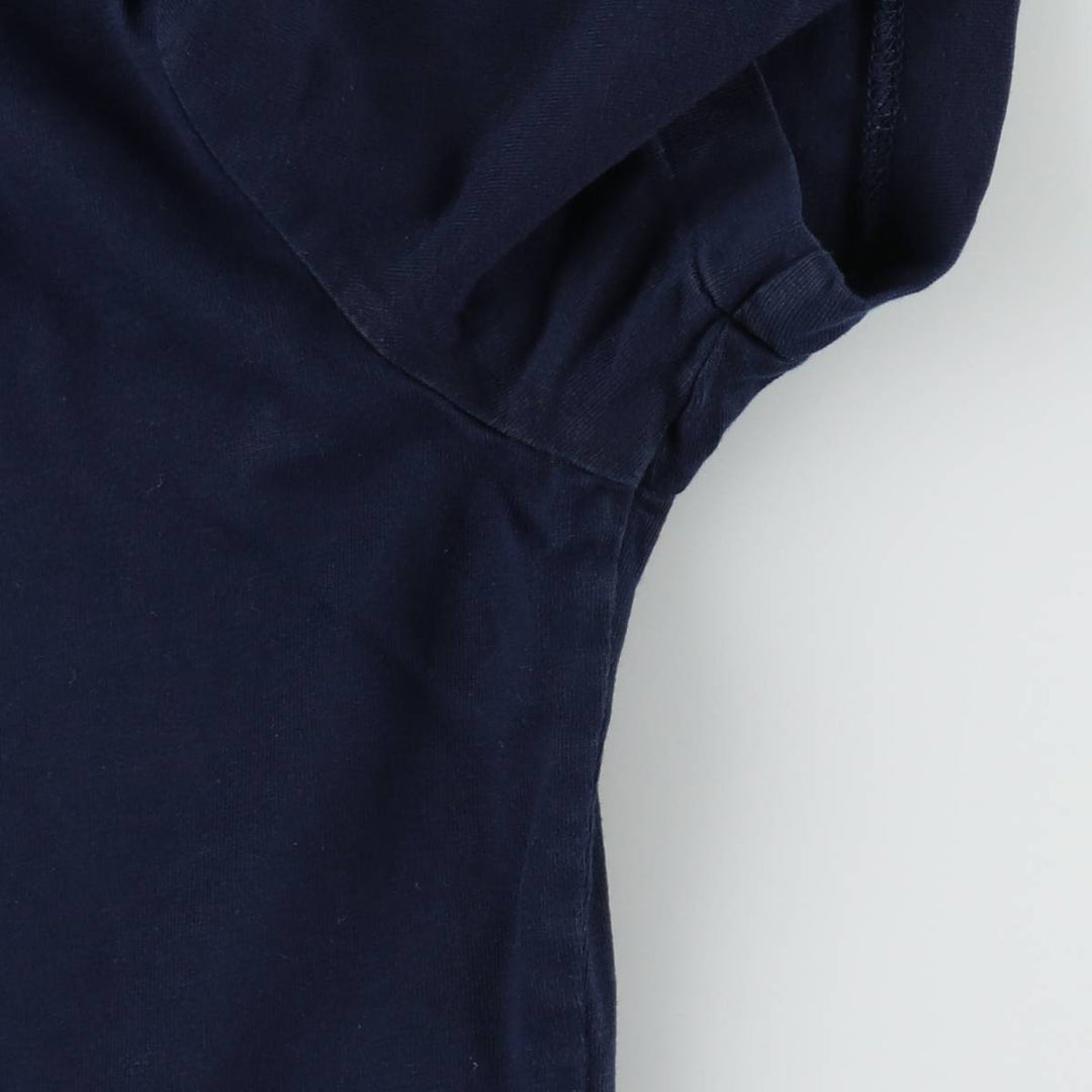 Ralph Lauren POLO RALPH LAUREN Short-Sleeve Printed T-Shirt, Men's Size S (approx.) cotton navy blue type Vintage Second Hand