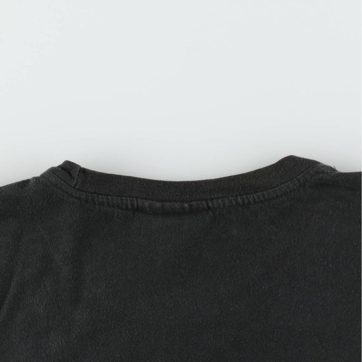 Ralph Lauren POLO by Ralph Lauren short sleeve one point logo T-shirt men's M size cotton black type Vintage Second Hand