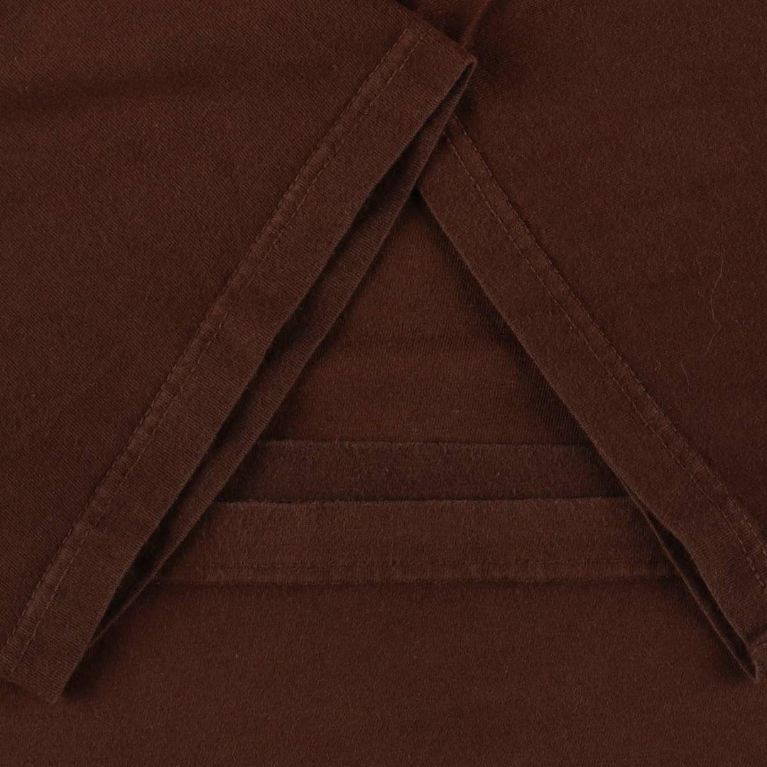 Ralph Lauren POLO by Ralph Lauren short sleeve one point logo T-shirt men's L size cotton brown type Vintage Second Hand