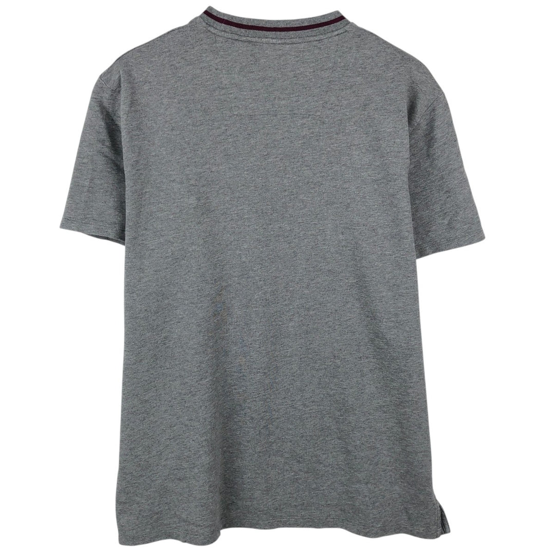 Calvin Klein short-sleeved pocket t-shirt, men's size L (approx.) cotton gray type Vintage Second Hand