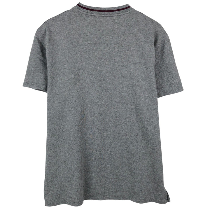 Calvin Klein short-sleeved pocket t-shirt, men's size L (approx.) cotton gray type Vintage Second Hand