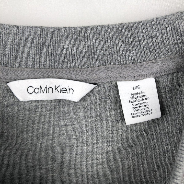 Calvin Klein short-sleeved pocket t-shirt, men's size L (approx.) cotton gray type Vintage Second Hand