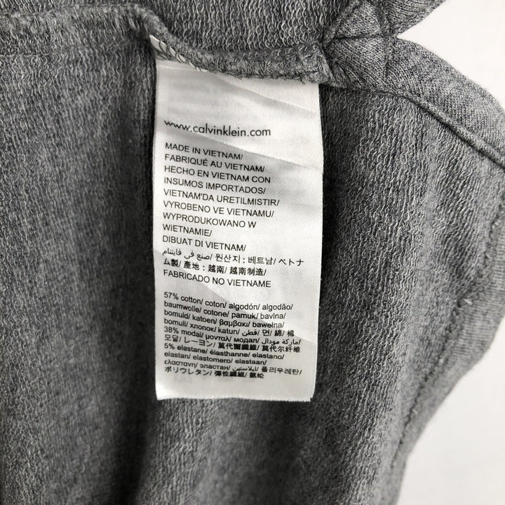Calvin Klein short-sleeved pocket t-shirt, men's size L (approx.) cotton gray type Vintage Second Hand