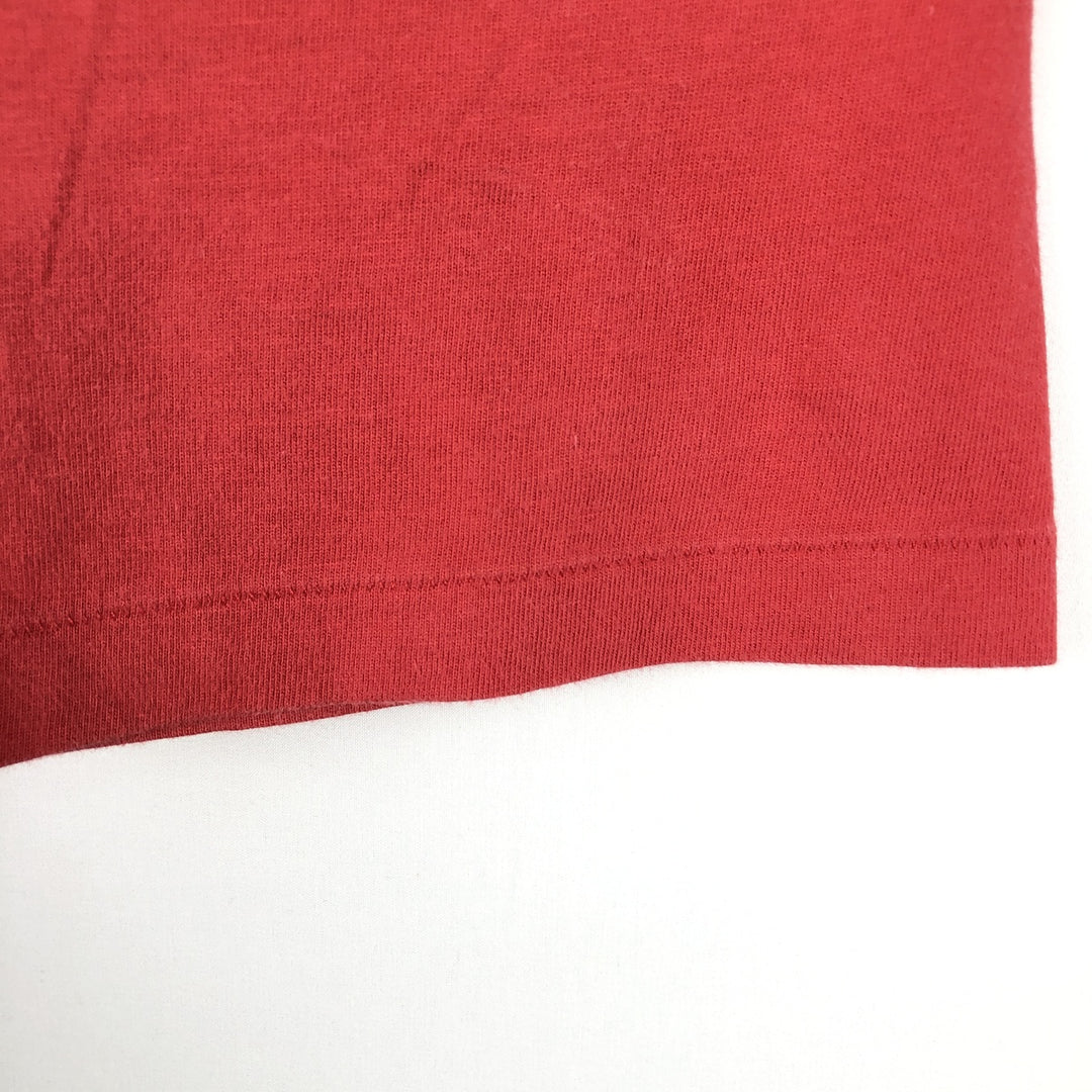 Ralph Lauren POLO by Ralph Lauren Short Sleeve One Point Logo Pocket T-Shirt Men's L cotton red type Vintage Second Hand