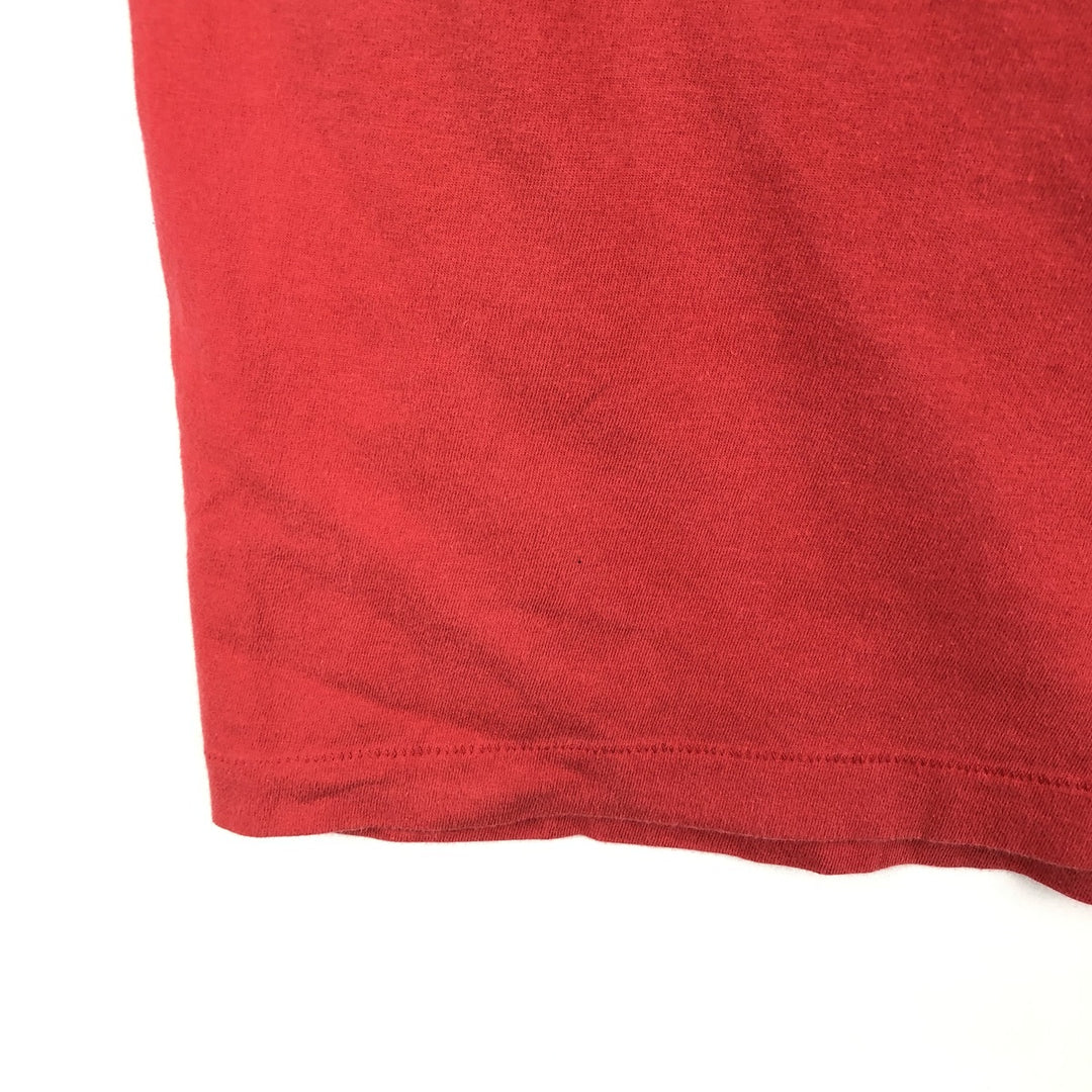 Ralph Lauren POLO by Ralph Lauren Short Sleeve One Point Logo Pocket T-Shirt Men's L cotton red type Vintage Second Hand