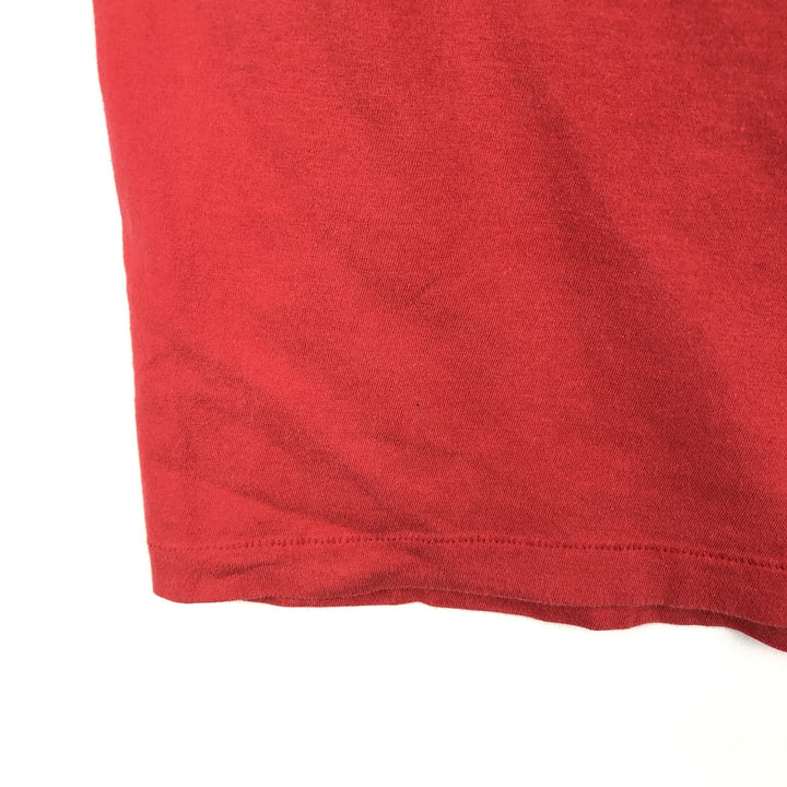 Ralph Lauren POLO by Ralph Lauren Short Sleeve One Point Logo Pocket T-Shirt Men's L cotton red type Vintage Second Hand