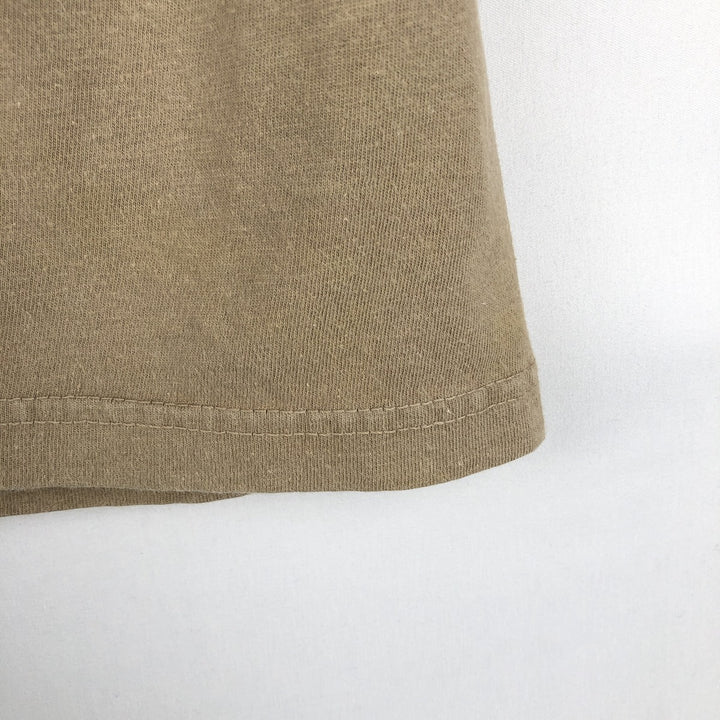 Ralph Lauren POLO by Ralph Lauren short sleeve one point logo T-shirt men's L size cotton Khaki type beige Vintage Second Hand