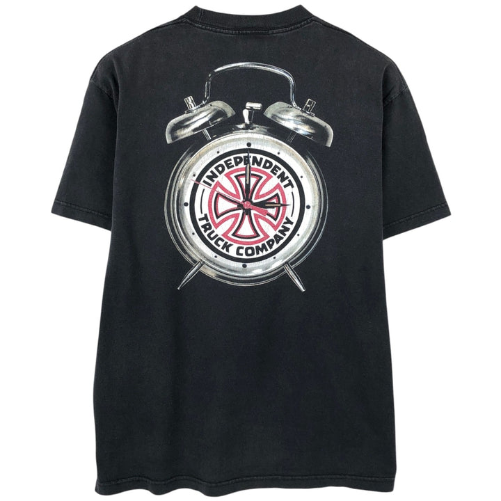 Thrasher ALSTYLE Short-Sleeve Printed T-Shirt, Men's Size L (approx.) cotton black type Vintage Second Hand