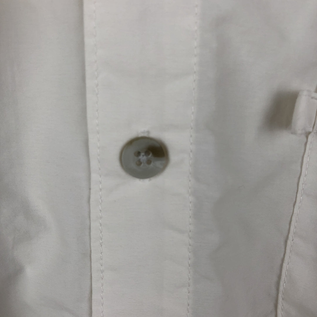 Columbia OMNI-SHADE Short-Sleeve Fishing Shirt, Men's Size L (approx.) unclear white type Vintage Second Hand