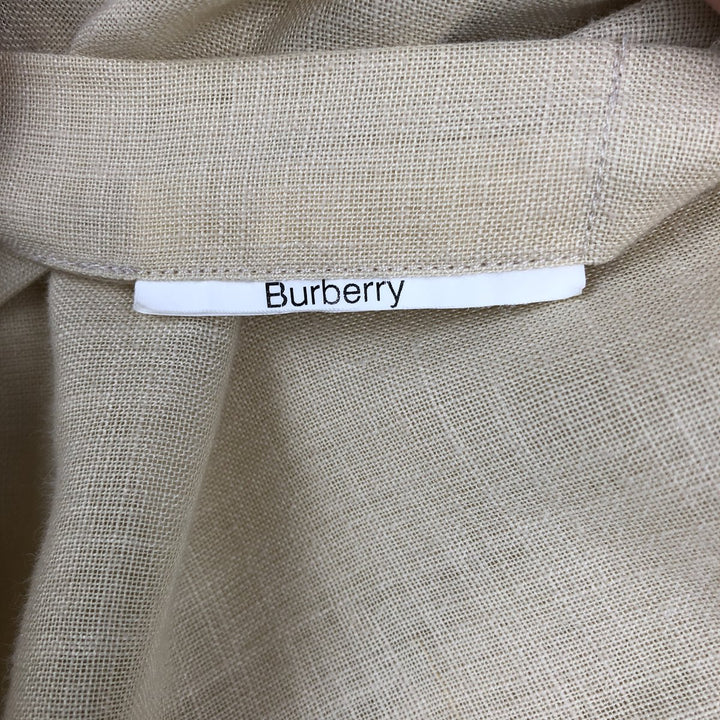 Burberry's BURBERRY LONDON Short-Sleeve Box Shirt, Men's Size L (approx.) unclear Beige type Vintage Second Hand