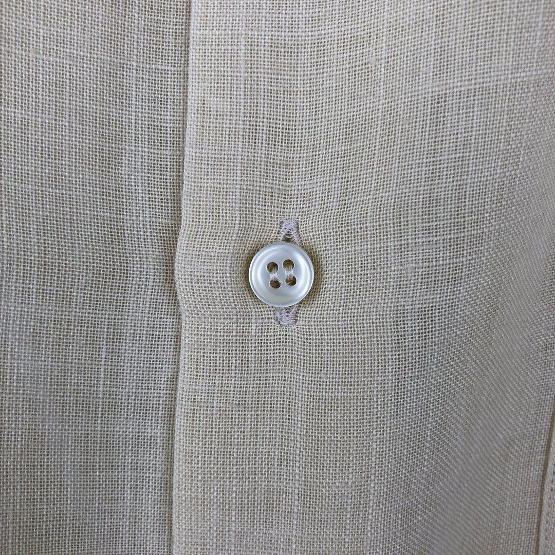 Burberry's BURBERRY LONDON Short-Sleeve Box Shirt, Men's Size L (approx.) unclear Beige type Vintage Second Hand