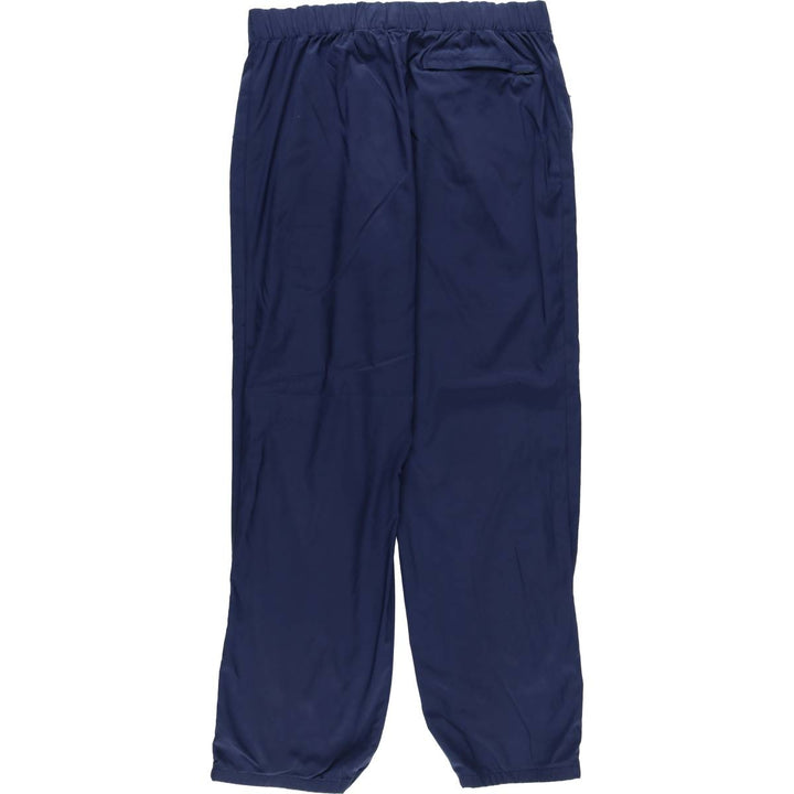 Ralph Lauren POLO by Ralph Lauren Warm-up Pants, Nylon Pants, Windbreaker Pants, Men's Size M (approx.) polyester navy blue type Vintage Second Hand
