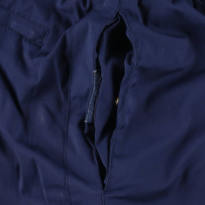 Ralph Lauren POLO by Ralph Lauren Warm-up Pants, Nylon Pants, Windbreaker Pants, Men's Size M (approx.) polyester navy blue type Vintage Second Hand
