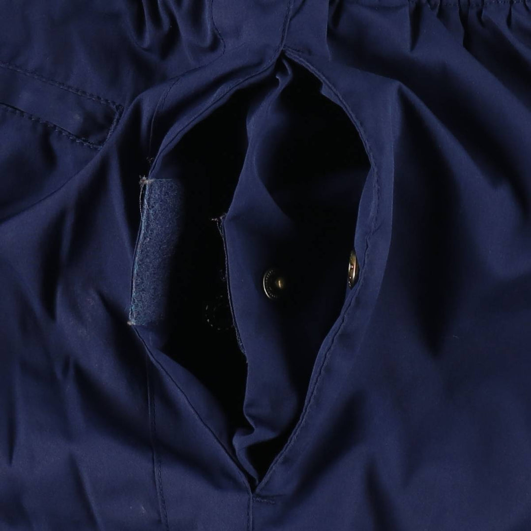 Ralph Lauren POLO by Ralph Lauren Warm-up Pants, Nylon Pants, Windbreaker Pants, Men's Size M (approx.) polyester navy blue type Vintage Second Hand