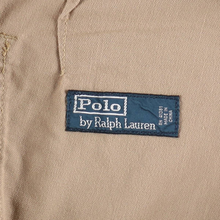 Ralph Lauren POLO by Ralph Lauren Duck Work Pants, Men's W36 (approx.) cotton Beige type Vintage Second Hand